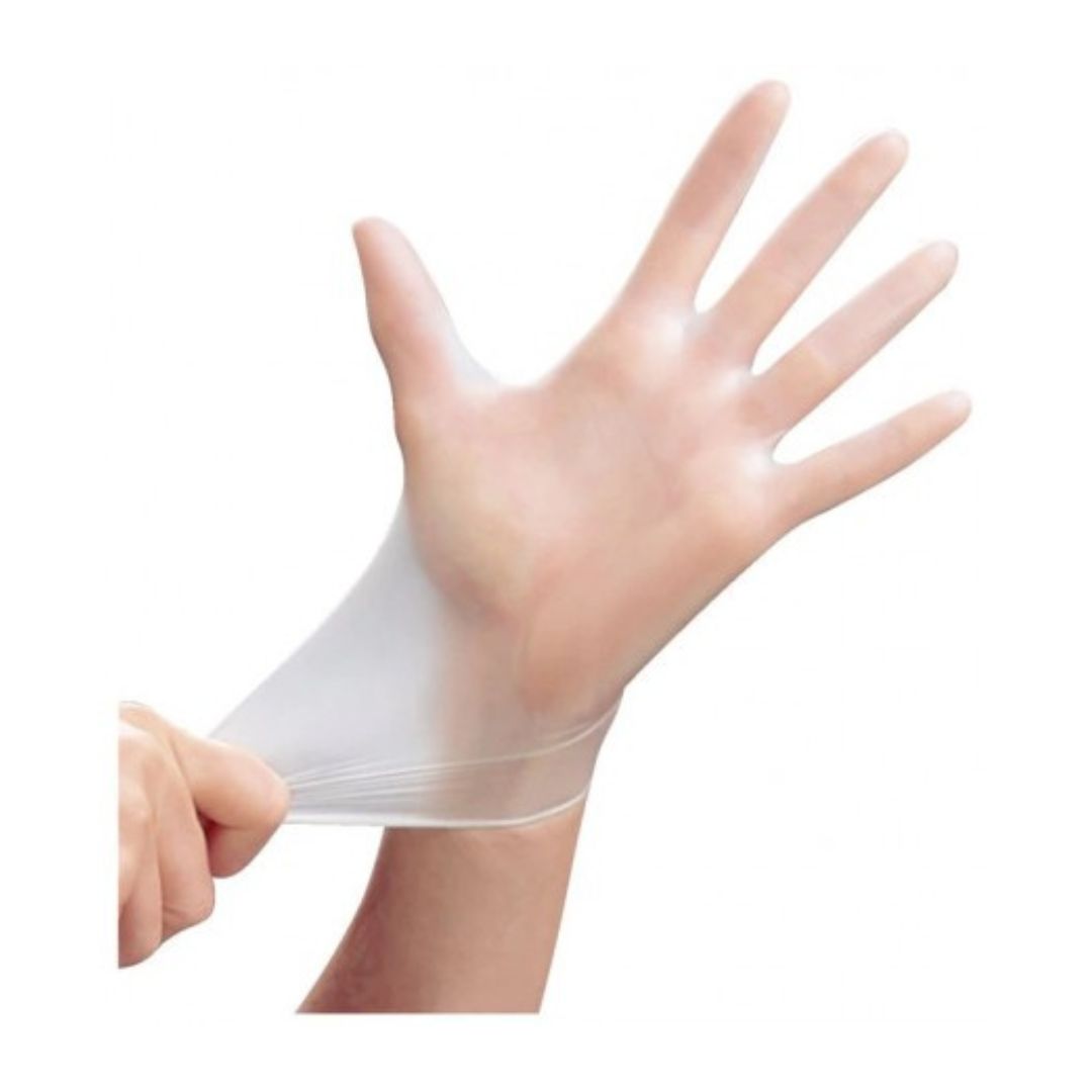 Guantes de vinil 100pz
