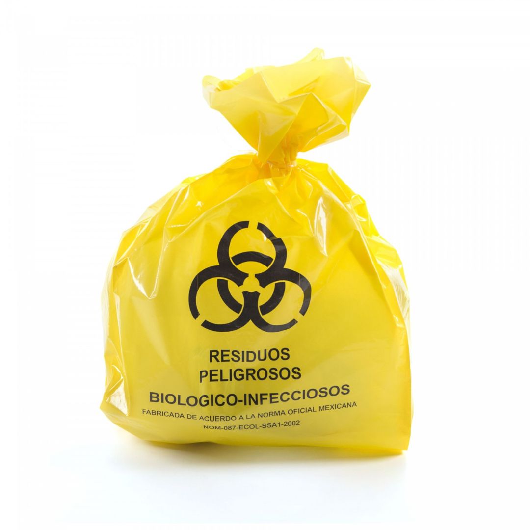 inteligente oficina postal Humano Bolsa amarilla RPBI 50x60 cm – DIO3 | Insumos para Ozonoterapia