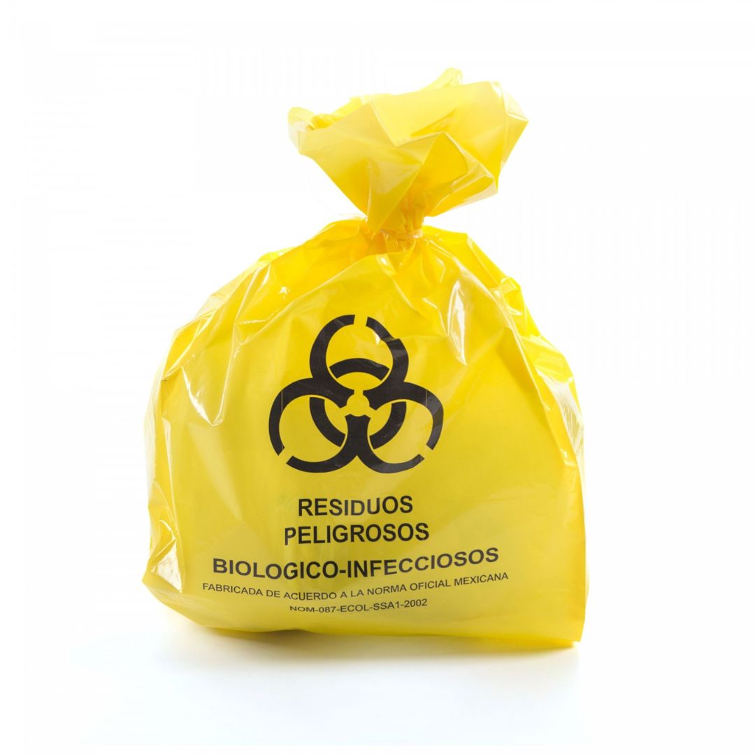 Bolsa amarilla RPBI 50x60 cm